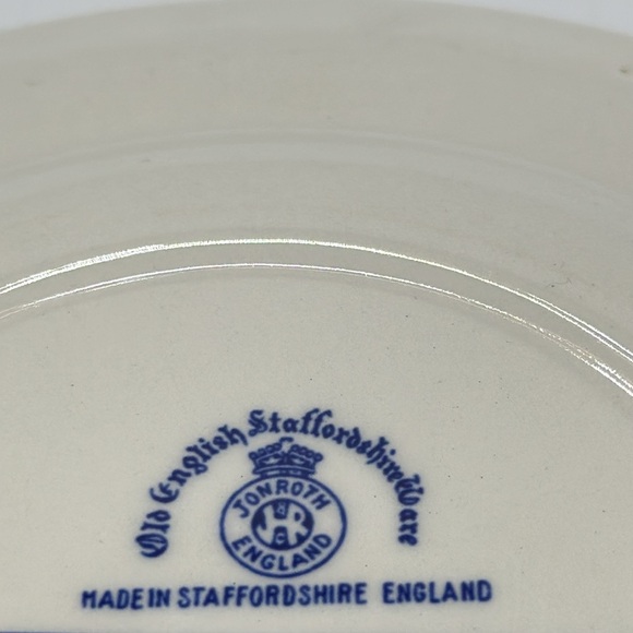 Vintage Old English Staffordshire Ware plate, Royal Gorge Suspension Bridge, CO - Picture 4 of 5